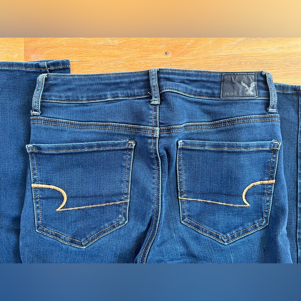 American Eagle Size 6 long jeggings | American Eagle Jeggings - Picture 3 of 6